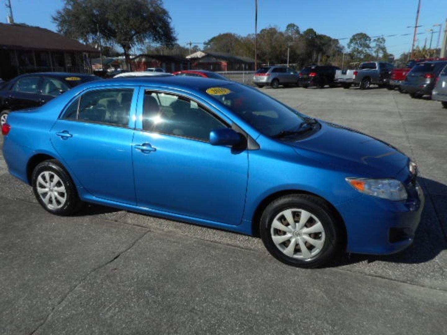 2010 BLUE TOYOTA COROLLA BASE; S; LE; (JTDBU4EE5AJ) , located at 1200 Cassat Avenue, Jacksonville, FL, 32205, (904) 695-1885, 30.302404, -81.731033 - Photo#2